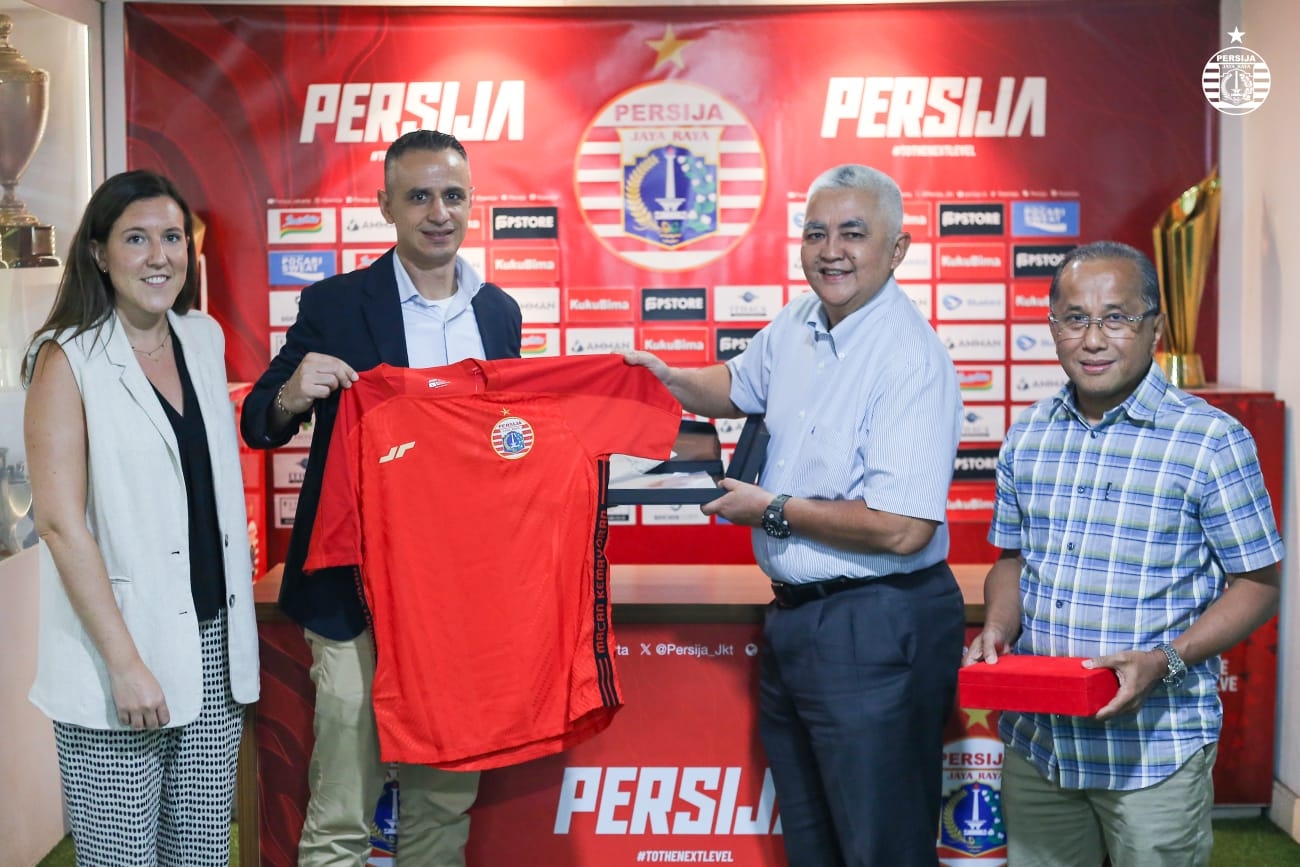 Keren! Dua Utusan La Liga Spanyol Kunjungi Persija, Bahas Peluang Kerjasama