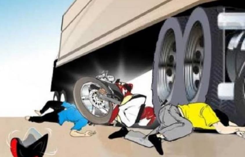 Kecelakaan Maut Motor Vs Mobil Box, 2 Tewas, Korban Terjepit di Bawah Kendaraan