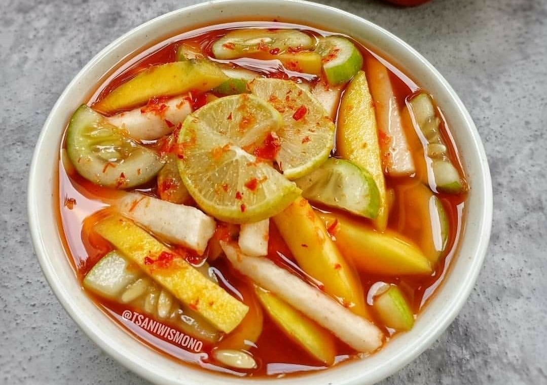 Resep Asinan Mangga Campur, Nikmat Bikin Melek