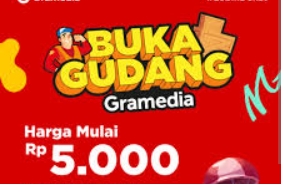 Promo Big Sale Gramedia Masih Berlangsung, Harga Buku Mulai Rp 5 Ribu, Cek Lokasinya Disini!