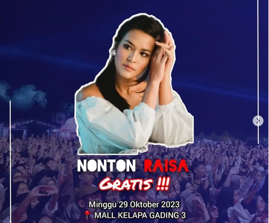 Konser Raisa dan Project Pop Bakal Tampil di Palangka Raya, Catat Waktu dan Lokasinya di Sini
