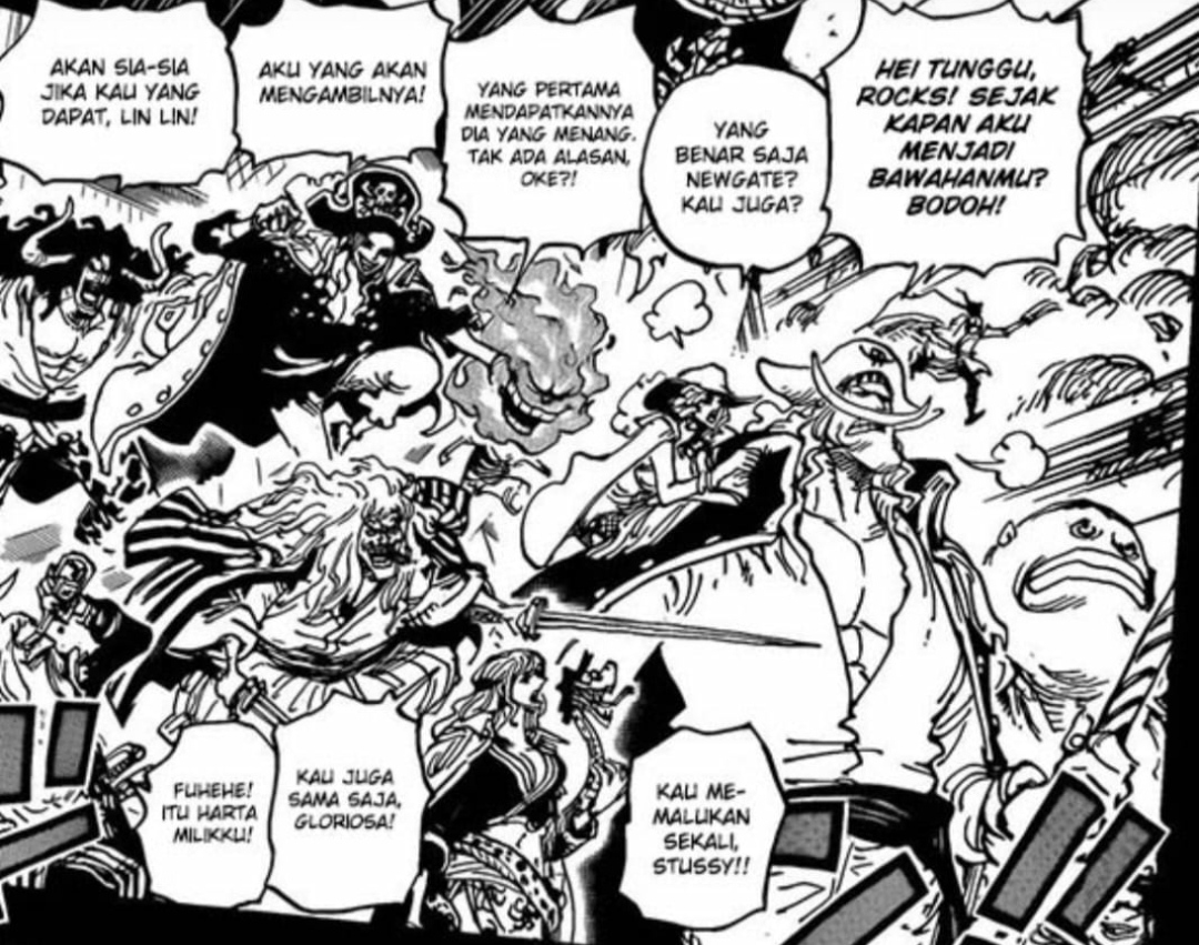 One Piece Chapter 1096, Hadirkan Legenda Bajak Laut Era Roger dan Ungkap Masa Lalu Kuma