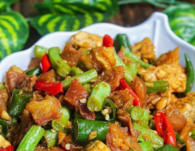 Rahasia Resep Oseng Tempe Buncis Cabai Hijau, Enak Dimakan dengan Nasi Panas