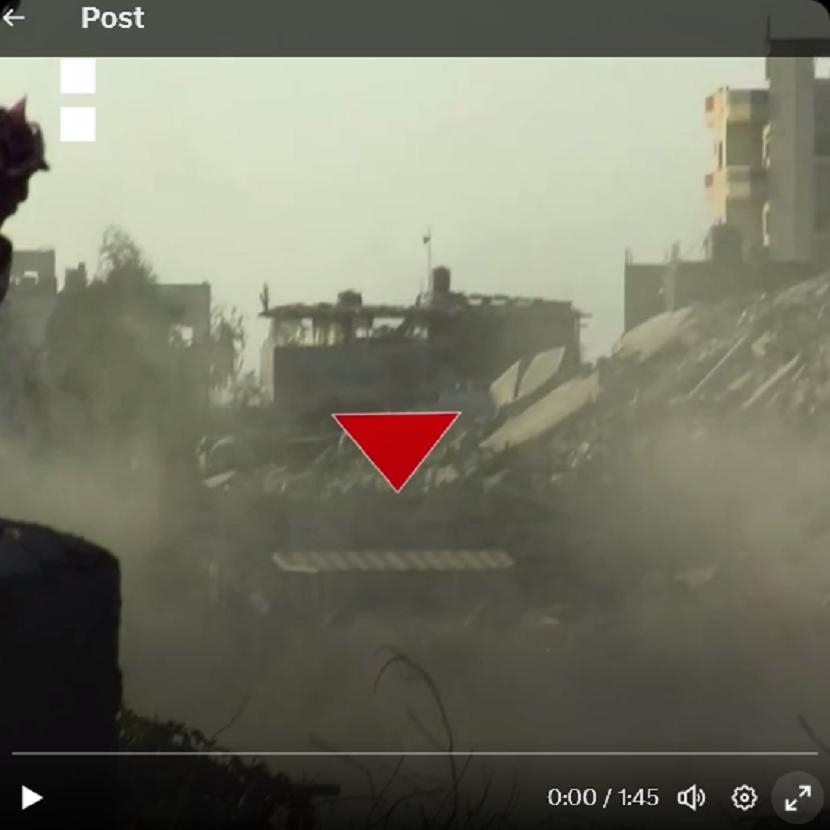 Setelah Semangka, Kini Segitiga Merah Terbalik Digunakan Netizen Simbol Dukungan ke Palestina, Apa Maksudnya?