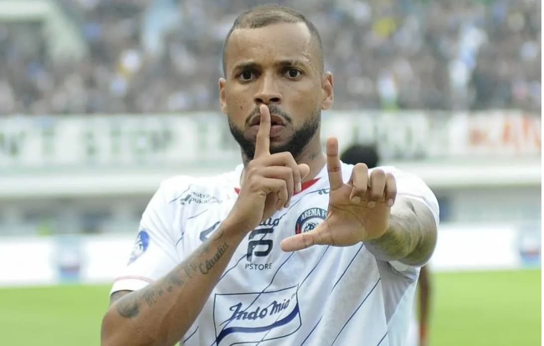 Selebrasi Gol Mirip Simbol Sajete Sudah Dilakukan Sejak Dulu, Ini Penjelasan Striker Baru Persija Gustavo Almeida