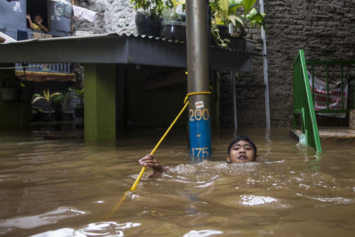 Banjir Kembali Melanda Empat RT dan Enam Jalan di Jakarta