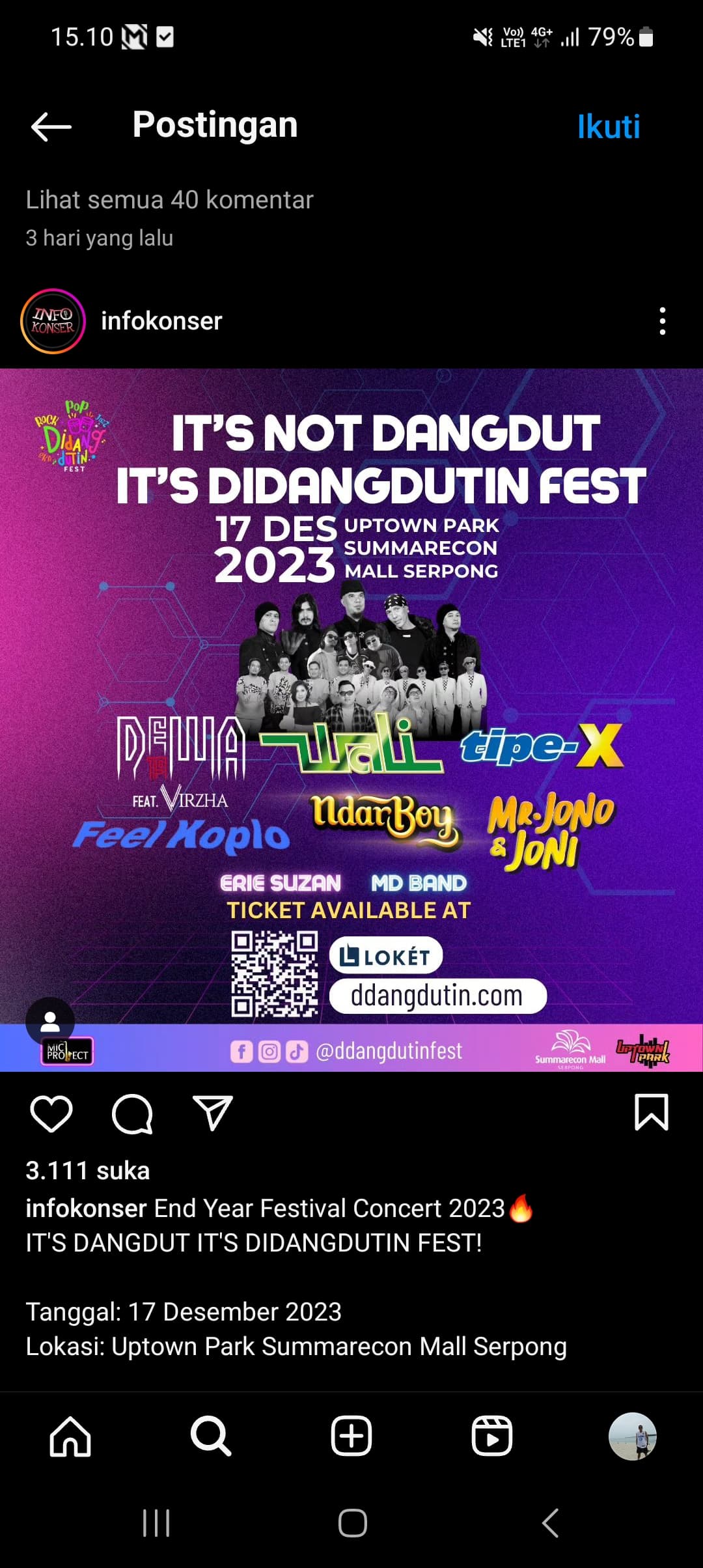 Warga Tangerang Merapat! Ada Dewa 19, Wali, Feel Koplo hingga Erie Susan di 'Didangdutin Fest', Simak Lokasinya