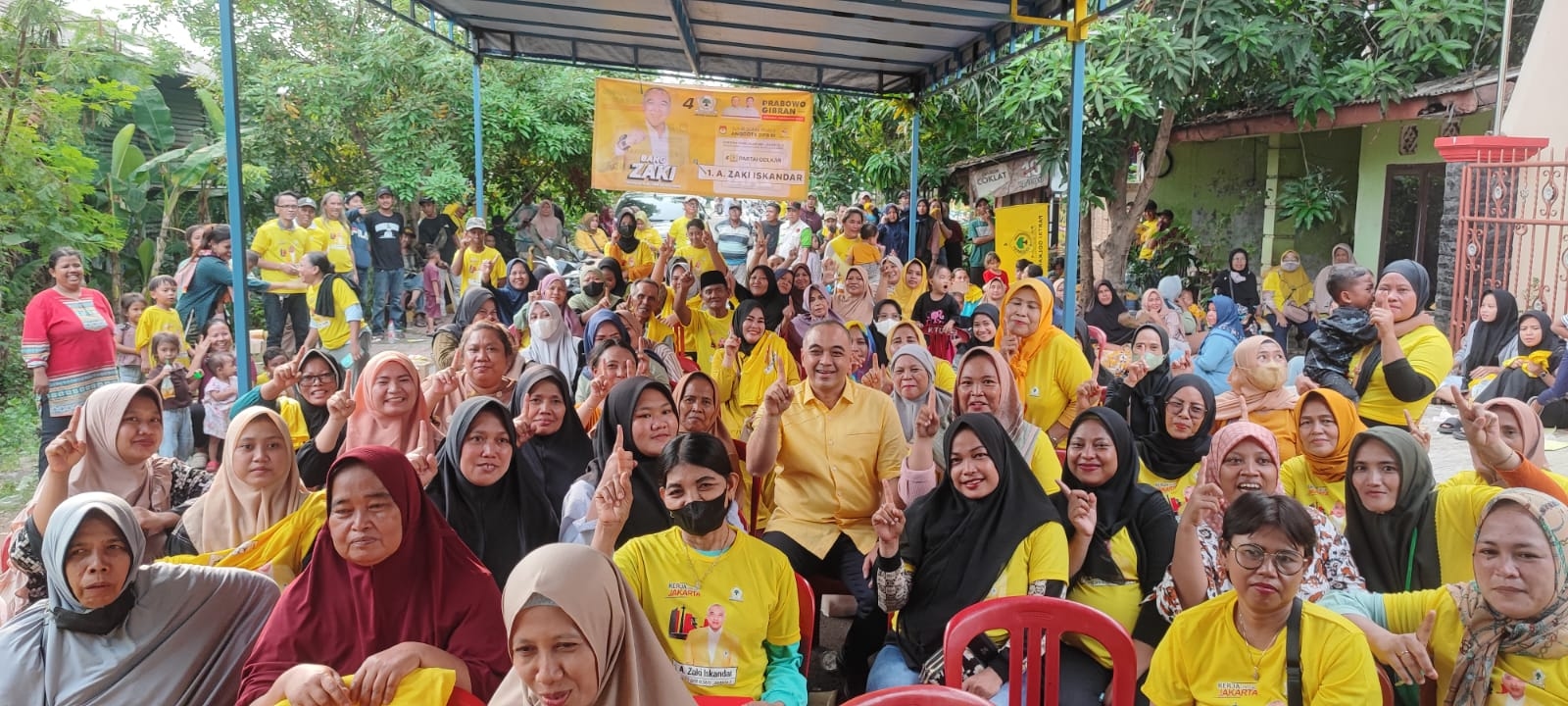 Pesan Bang Zaki ke Warga Marunda: Jangan Golput! Karena 1 Suara Sangat Berarti Bagi Masa Depan Bangsa