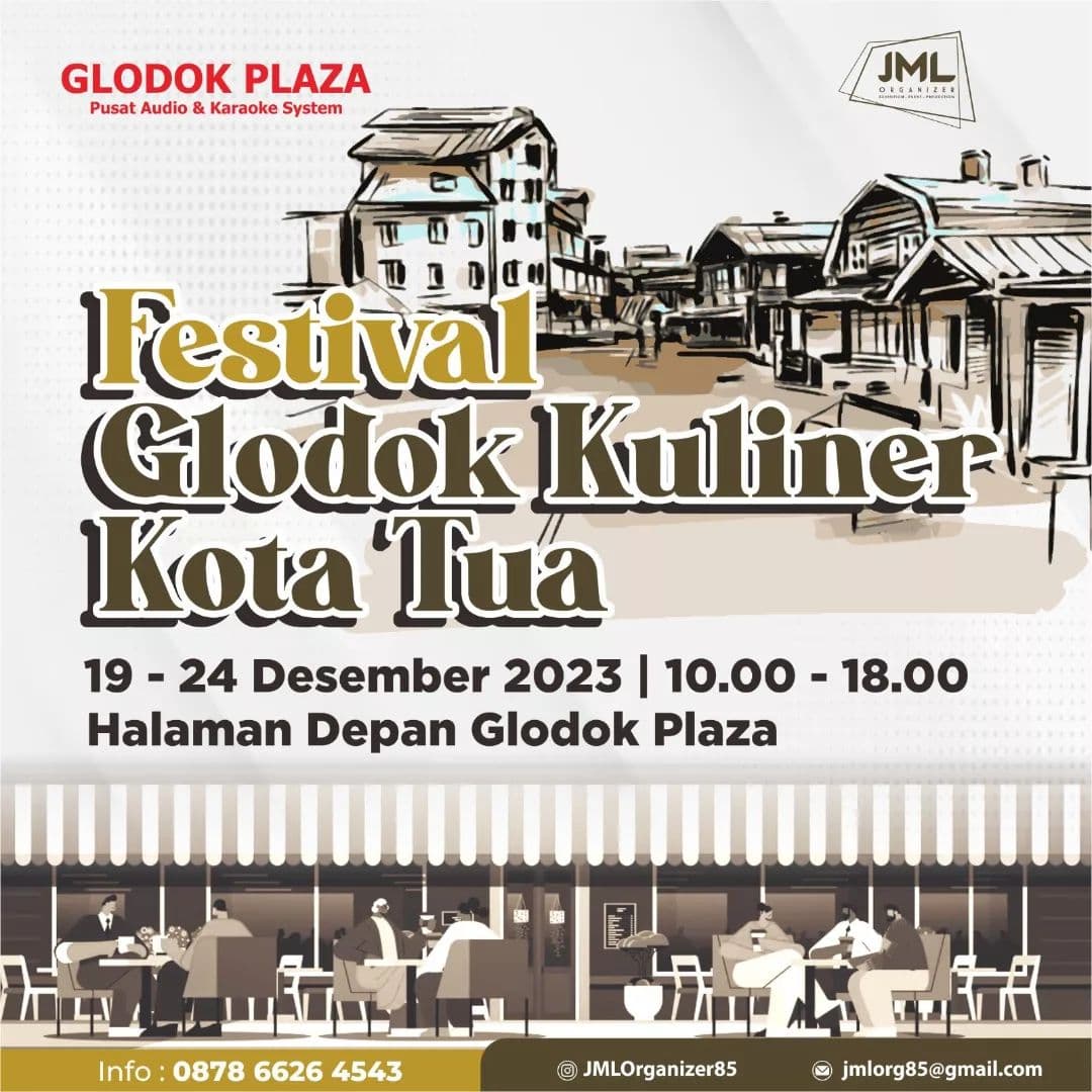 Yuk Kunjungi Festival Kuliner Glodok, Sambil Makan Kita Nikmati Alunan Konser Musik GRATIS!