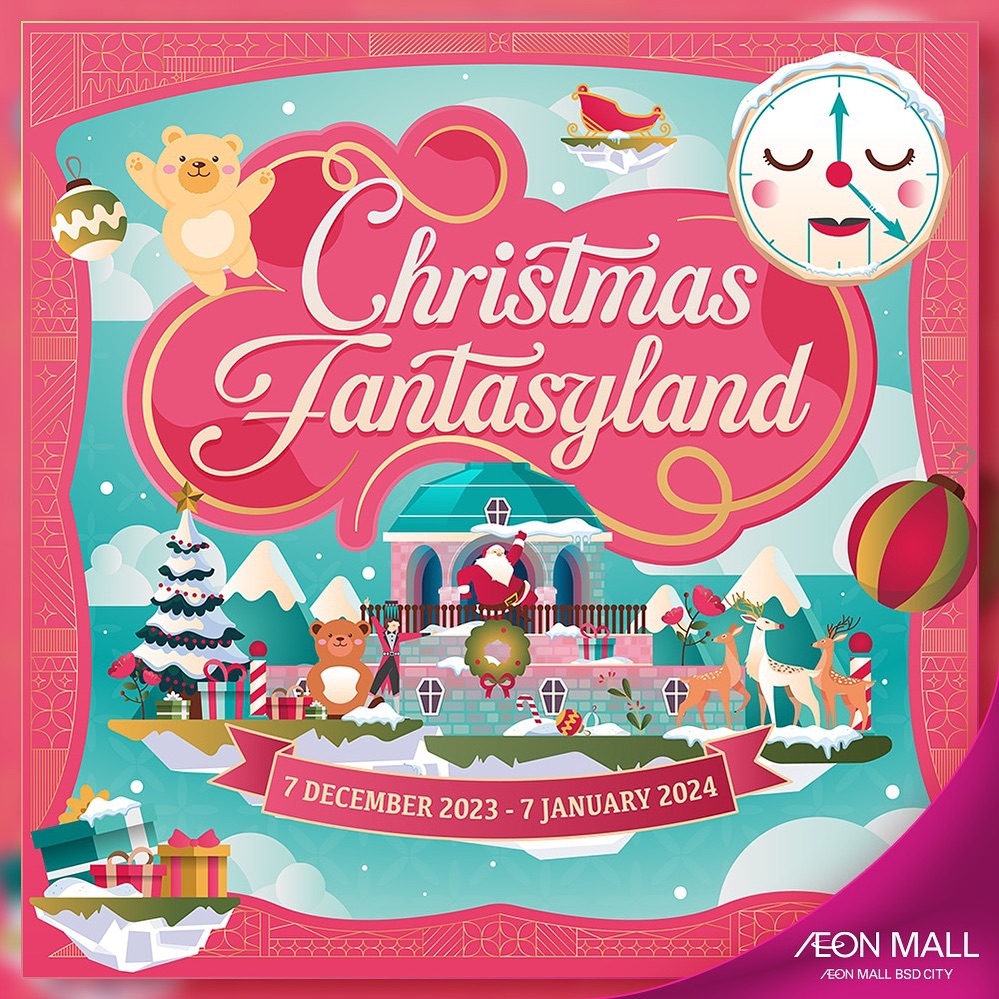 Pesta Nataru di AEON MALL BSD CITY, Ada Promo Spesial Christmas hingga Konser Musik Raissa Anggiani, Endah N Rhesa dan RAN, Cek Jadwal Acaranya