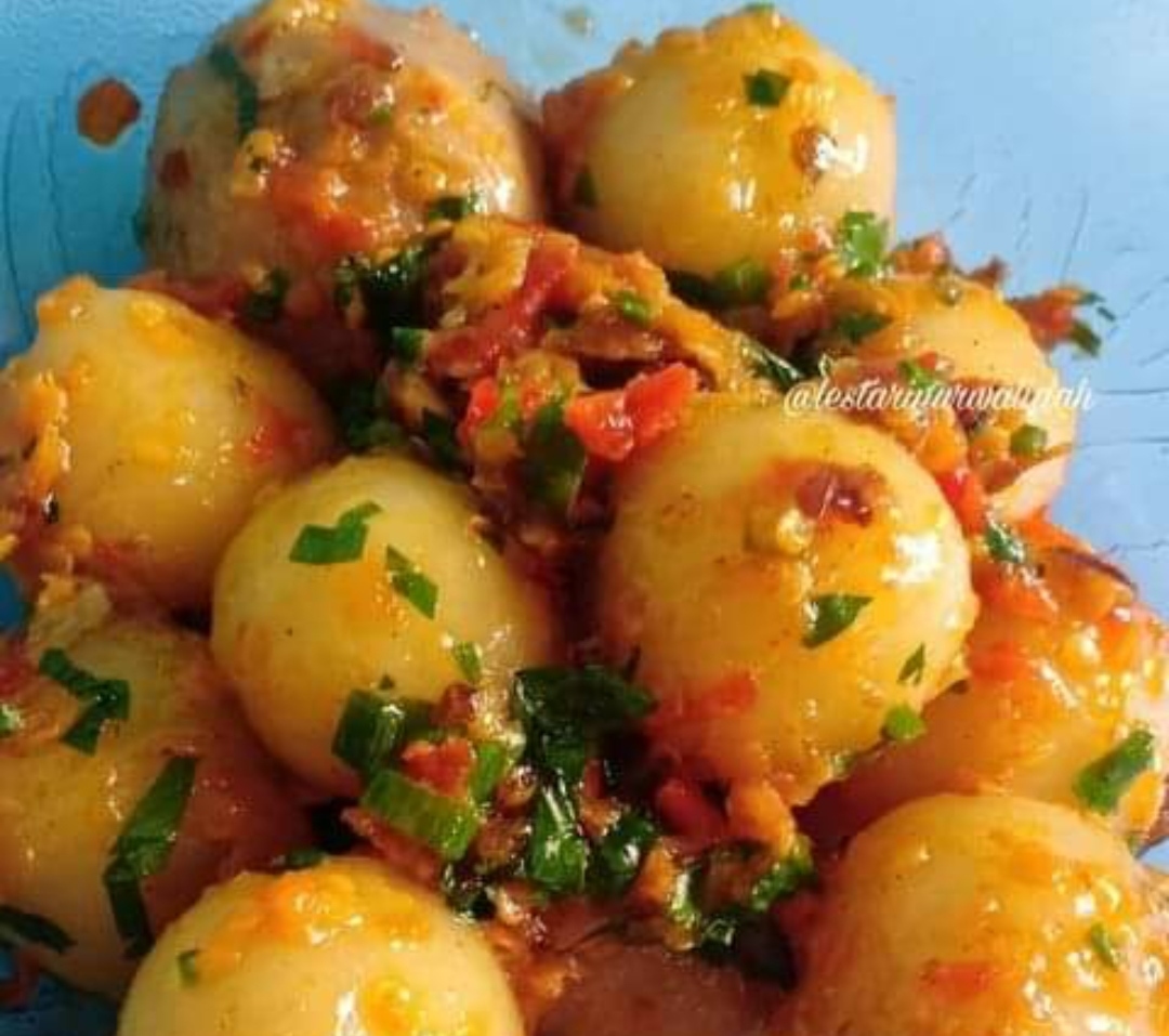 Resep Cilok Goang, sambal Khas Sunda yang Menyatu dengan Pentol