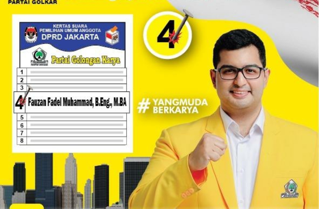 Fauzan Fadel Muhammad Caleg Golkar DPRD DKI Dapil 7, Perjuangkan PERDA PAUD Gratis di Jakarta