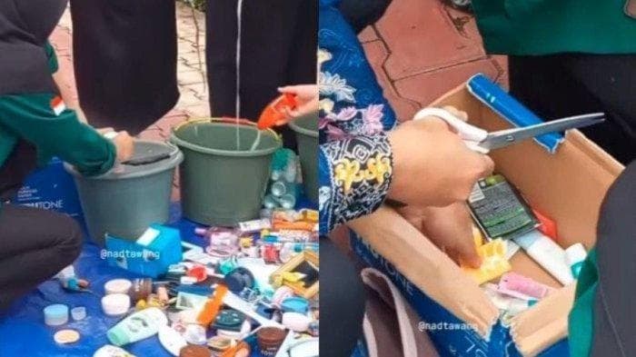 VIRAL OSIS Razia dan Hancurkan Sunscreen di Sekolah, Warganet: Mukanya yang Razia Semuanya Kusam