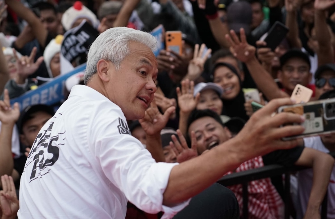 Di Kampanye Progresif, Ganjar Pranowo Janjikan Pendidikan Gratis