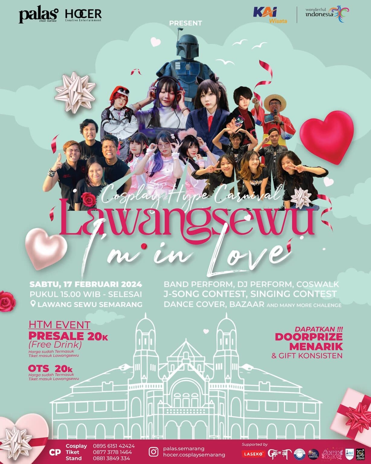 Tunjukkan Pesonamu! Ikuti Cosplay Hype Carnival di Lawang Sewu Semarang, Harga Tiketnya Cuma Rp 20 Ribu