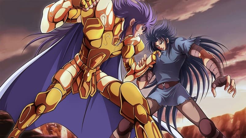 6 Pertarungan Epik di Saint Seiya, Bronze Saints Melawan Gold Saints