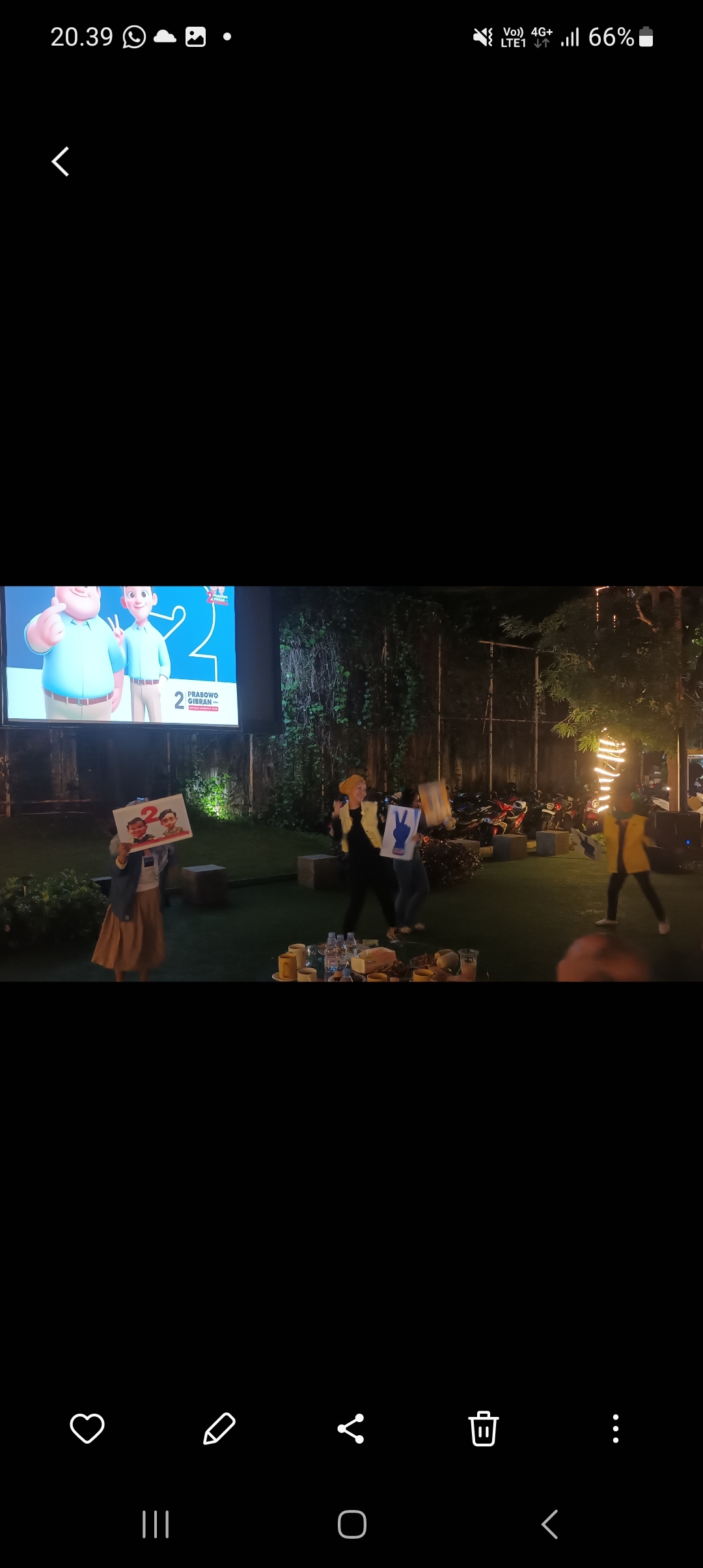 TKD Prabowo-Gibran Gelar Nobar Debat Pilpres 2024 di Kantor DPD Golkar DKI Jakarta, Ada Lomba Joget Gemoy