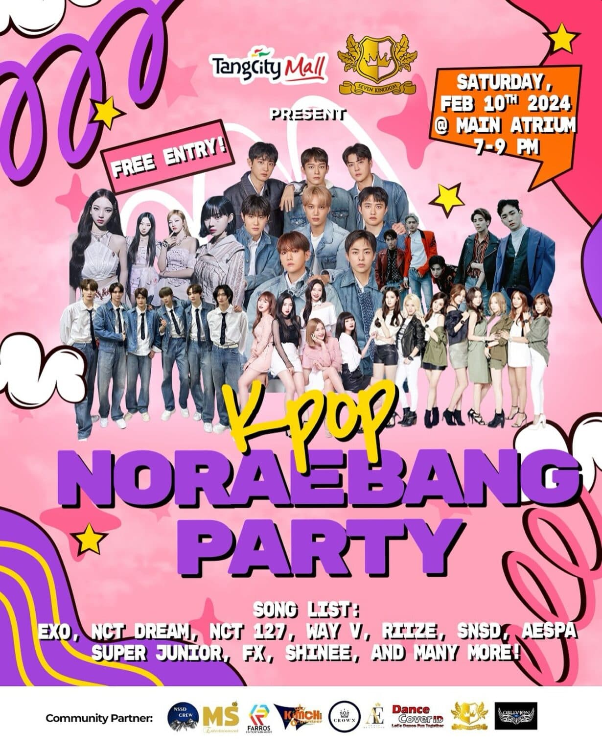 Penggemar K-Pop Tangerang Ayo Merapat ke TangCity Mall, Sabtu Pekan Ini Bakal Ada NoraeBang Party, GRATIS! Simak Juga Keseruan Lainnya di Sini