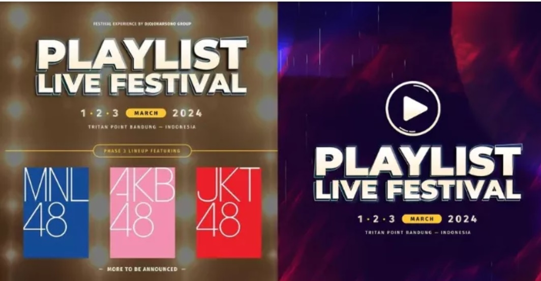 Menarik Nih! JKT48, AKB48, dan MNL48 Bakal Kolaborasi di Playlist Live Festival 2024 di Bandung, Segini Harga Tiketnya