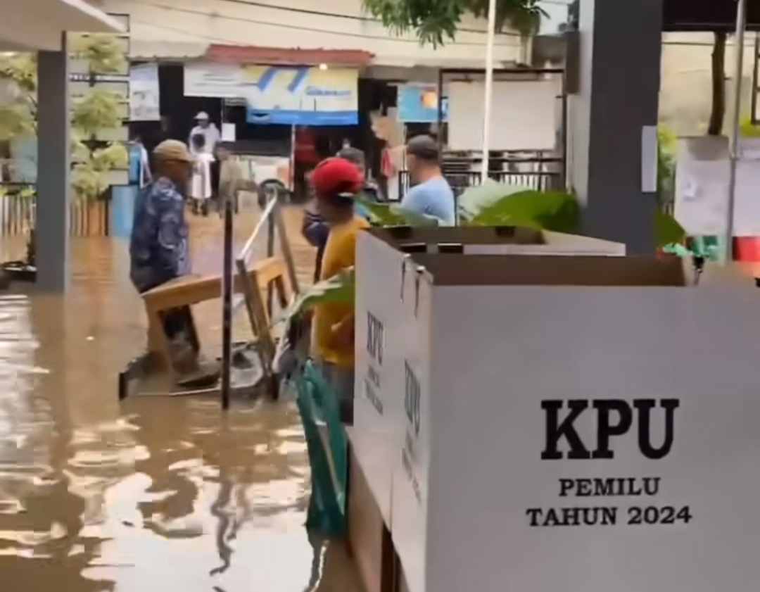 Terdampak Bencana Banjir, 16 TPS di Tangerang Selatan, Pemungutan Suara Susulan Dilaksanakan Besok Minggu
