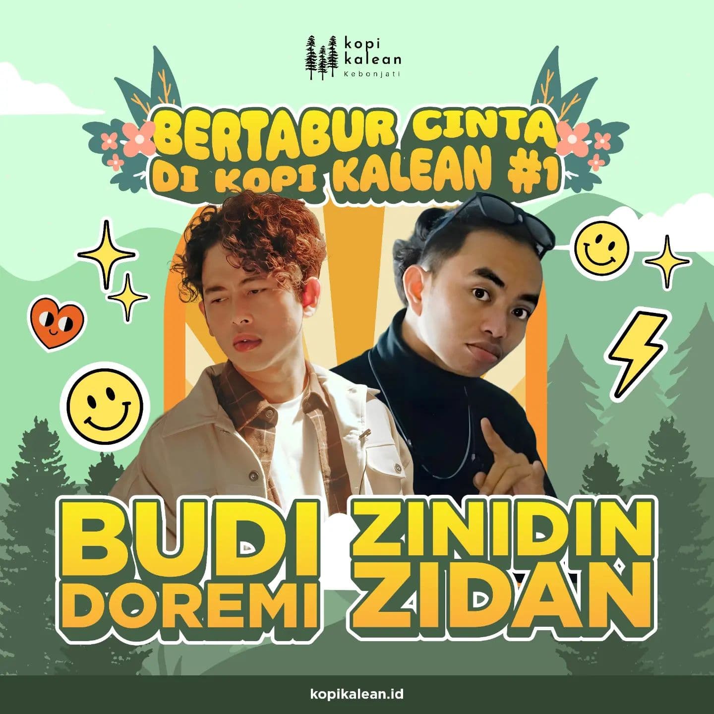 Warga Bekasi Merapat! Budi Doremi dan Zinidin Zidan Bakal Konser di Kopi Kalean Kebonjati pada Minggu Depan, Segini Harga Tiketnya