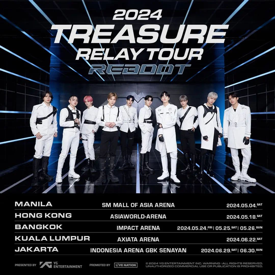 K-Popers Indonesia Bersiaplah! TREASURE Bakal Konser di Jakarta Pada Juni 2024, Di Sini Beli Tiket Resminya