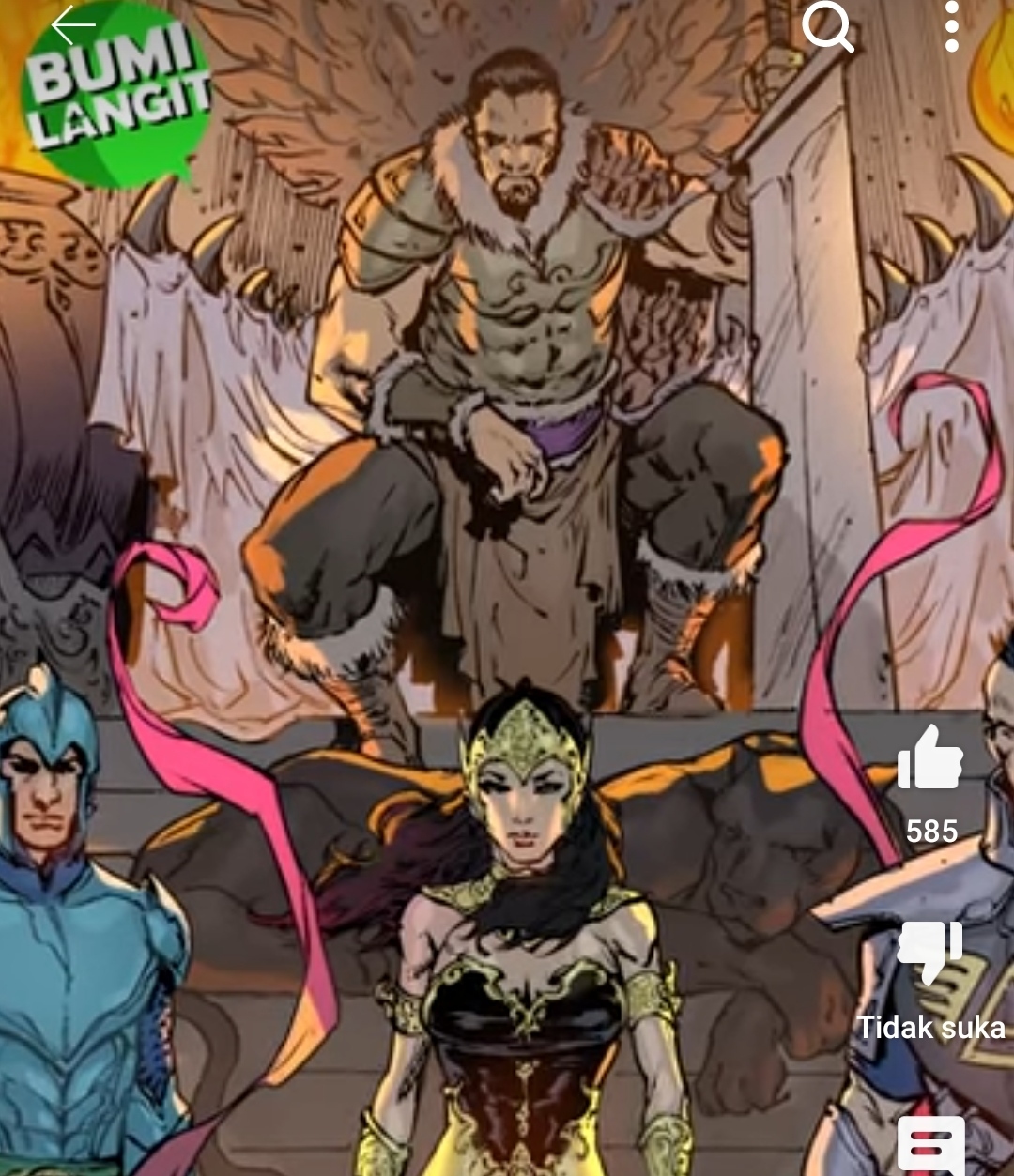 Tak Kalah Keren dari Saint Seiya, Seri Jagabumi adalah Tuan Rumah Karakter Pahlawan Super Indonesia