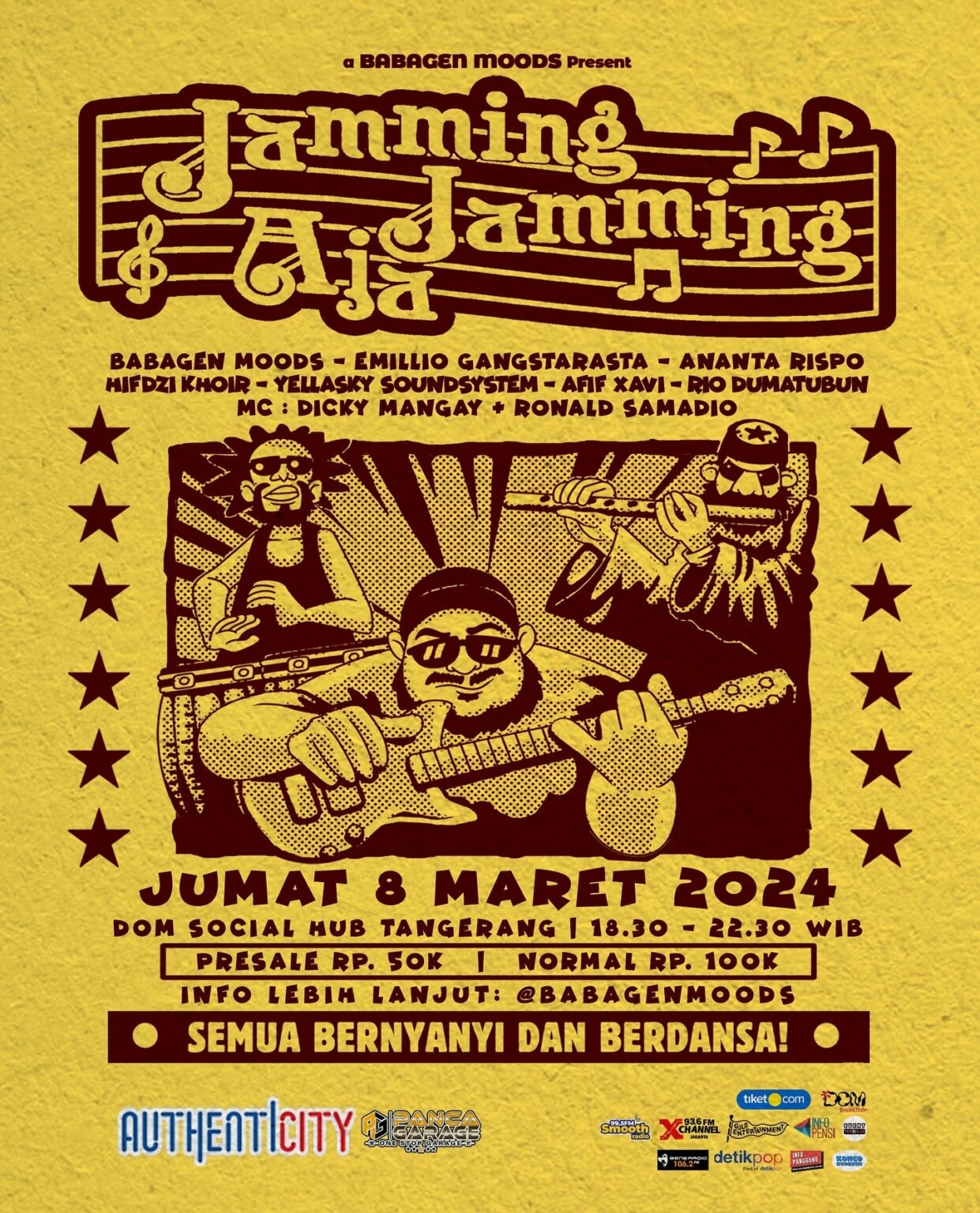 Tangerang Bergoyang! Babagen Moods Bakal Menggelar Pesta Musik Reggae pada Pekan Depan, Buruan Beli Tiketnya Mumpung Masih Presale, Cuma Rp 50 Ribu!
