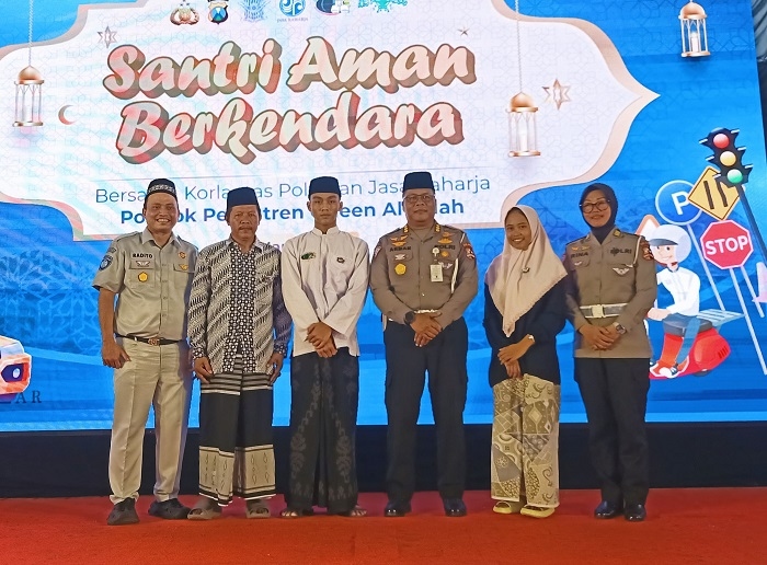 Ramadhan Jadi Momentum PT Jasa Raharja dan Korlantas Polri Gencarkan Program Santri Aman Berkendara