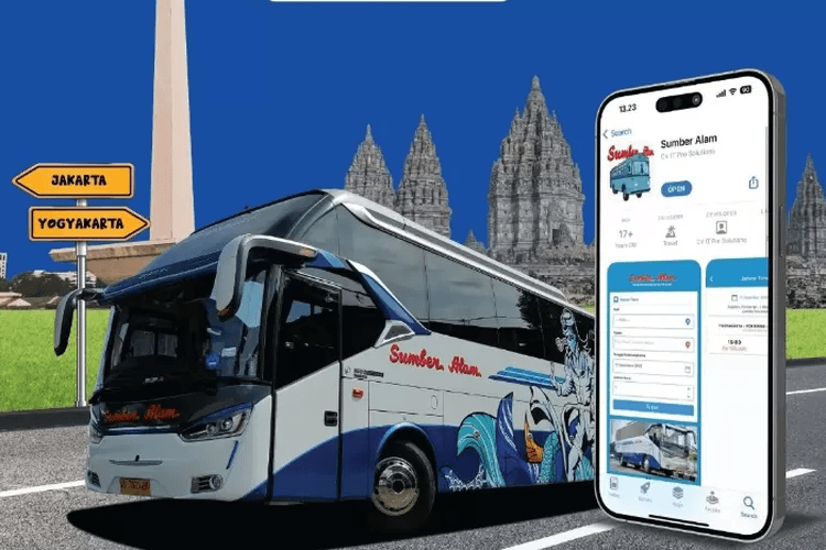 Jelang Mudik Lebaran, Simak Tarif Bus PO Sumber Alam Kelas Eksekutif Jurusan Jakarta-Cilacap