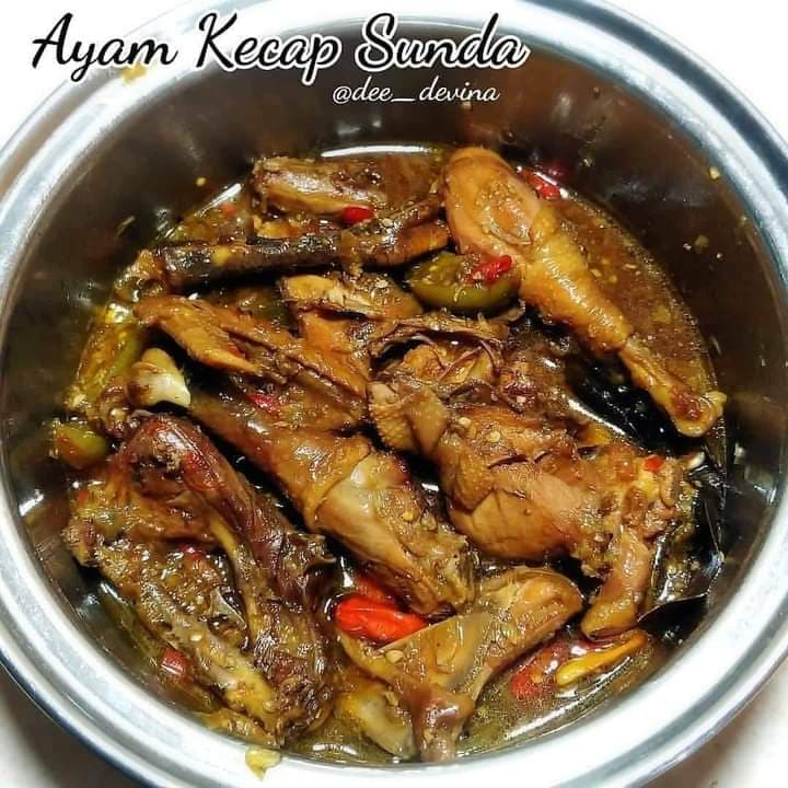 Resep Ayam Kecap Sunda, Cara Bikinnya Mudah Rasanya Enak di Lidah
