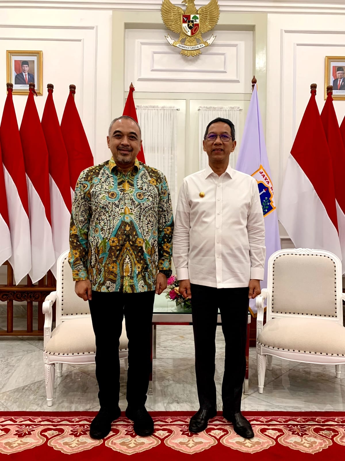 Sambangi PJ Gubernur Heru Budi, Zaki Iskandar Siap Kolaborasi Demi Masa Depan Jakarta, dari Sekolah Gratis hingga Masalah Banjir dan Sampah
