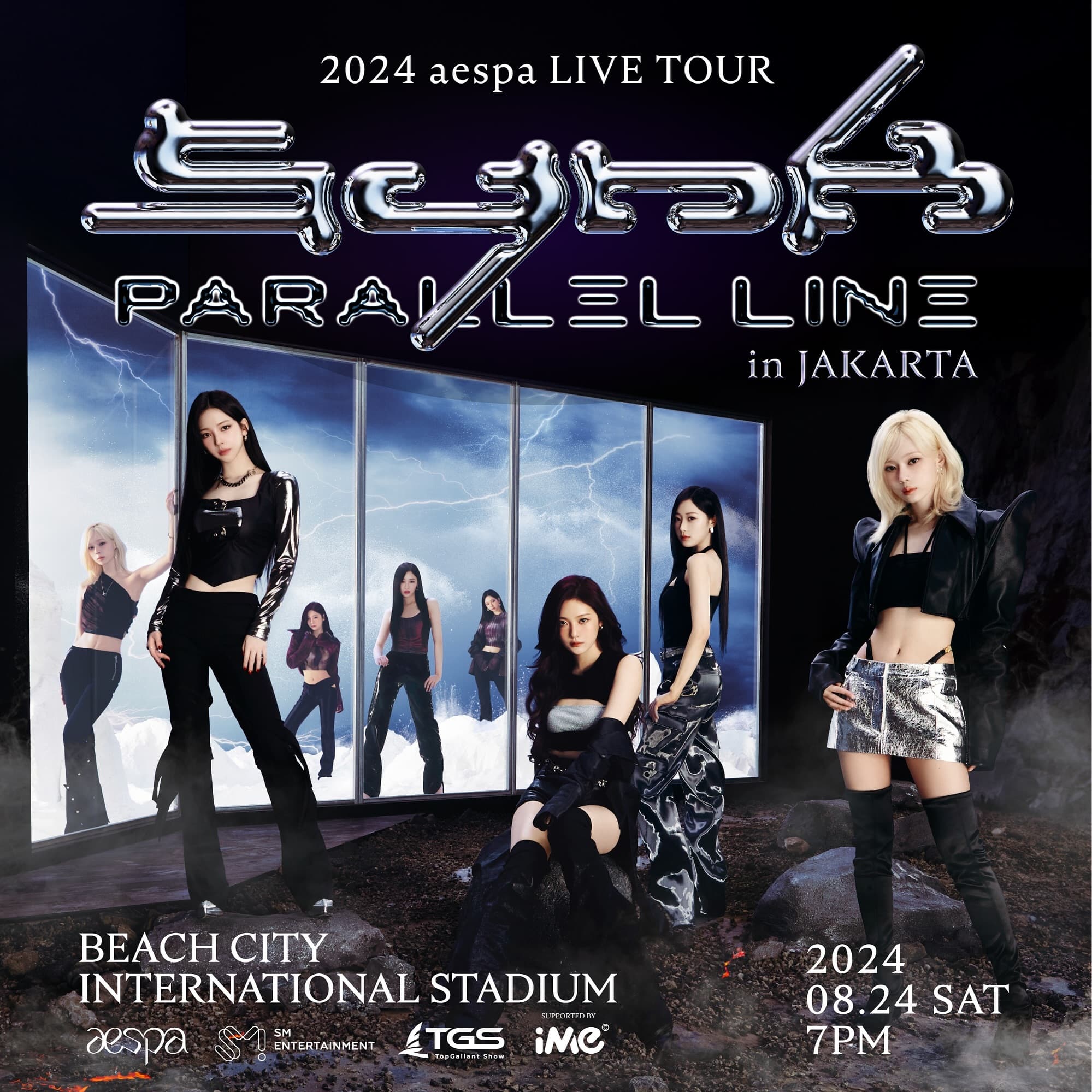 PEMBERITAHUAN! Girl Grup Korea AESPA Bakal Konser di Jakarta Pada 24 Agustus 2024, Segini Harga Tiketnya, Paling Murah Rp 1.3 Juta