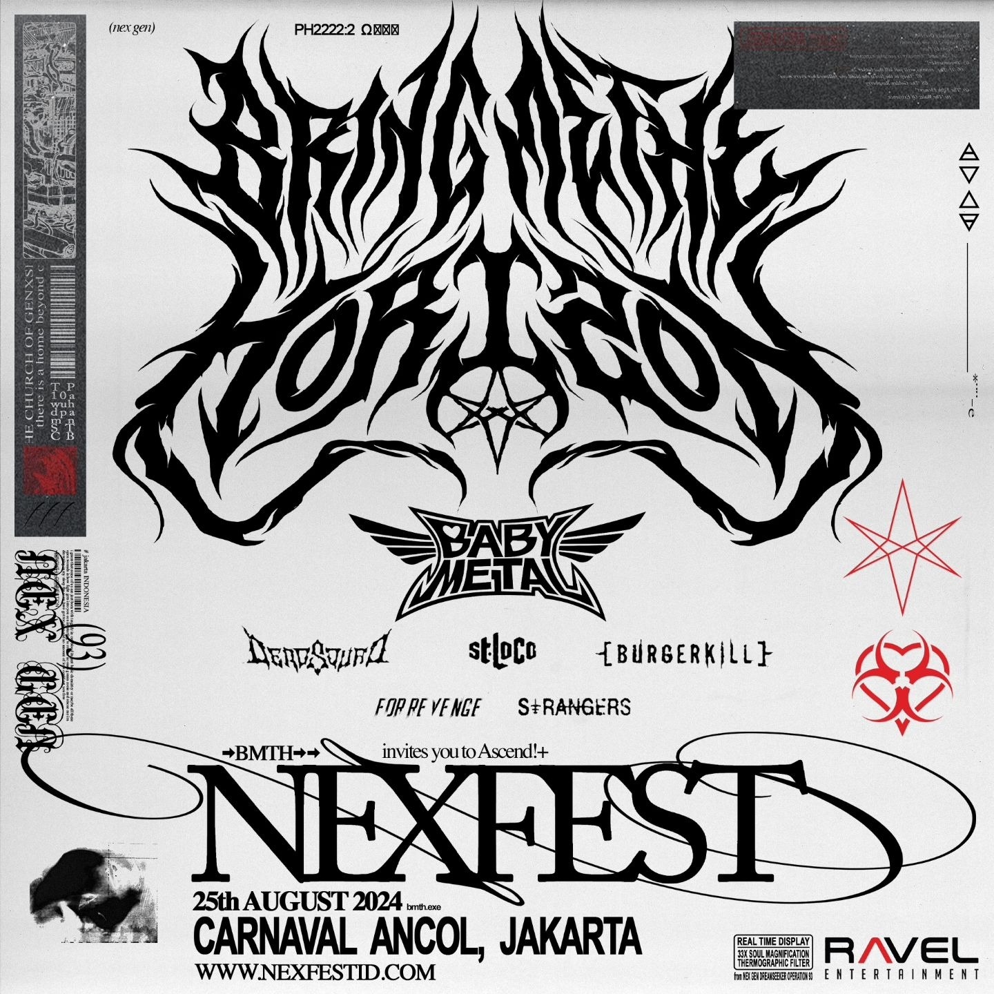 SALAM METAL! Band BMTH, Babymetal, DeadSquad hingga Burgerkill Bakal Konser di Carnaval Ancol, Agustus 2024. Segini Harga Tiketnya