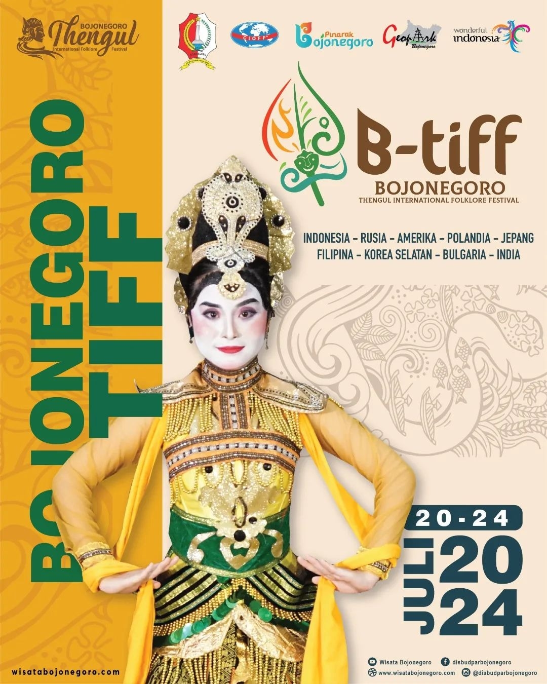 GRATIS! Festival Budaya Internasional Digelar di Bojonegoro, Diikuti 8 Negara Mulai Korea, India hingga Amerika, Catat Tanggalnya!