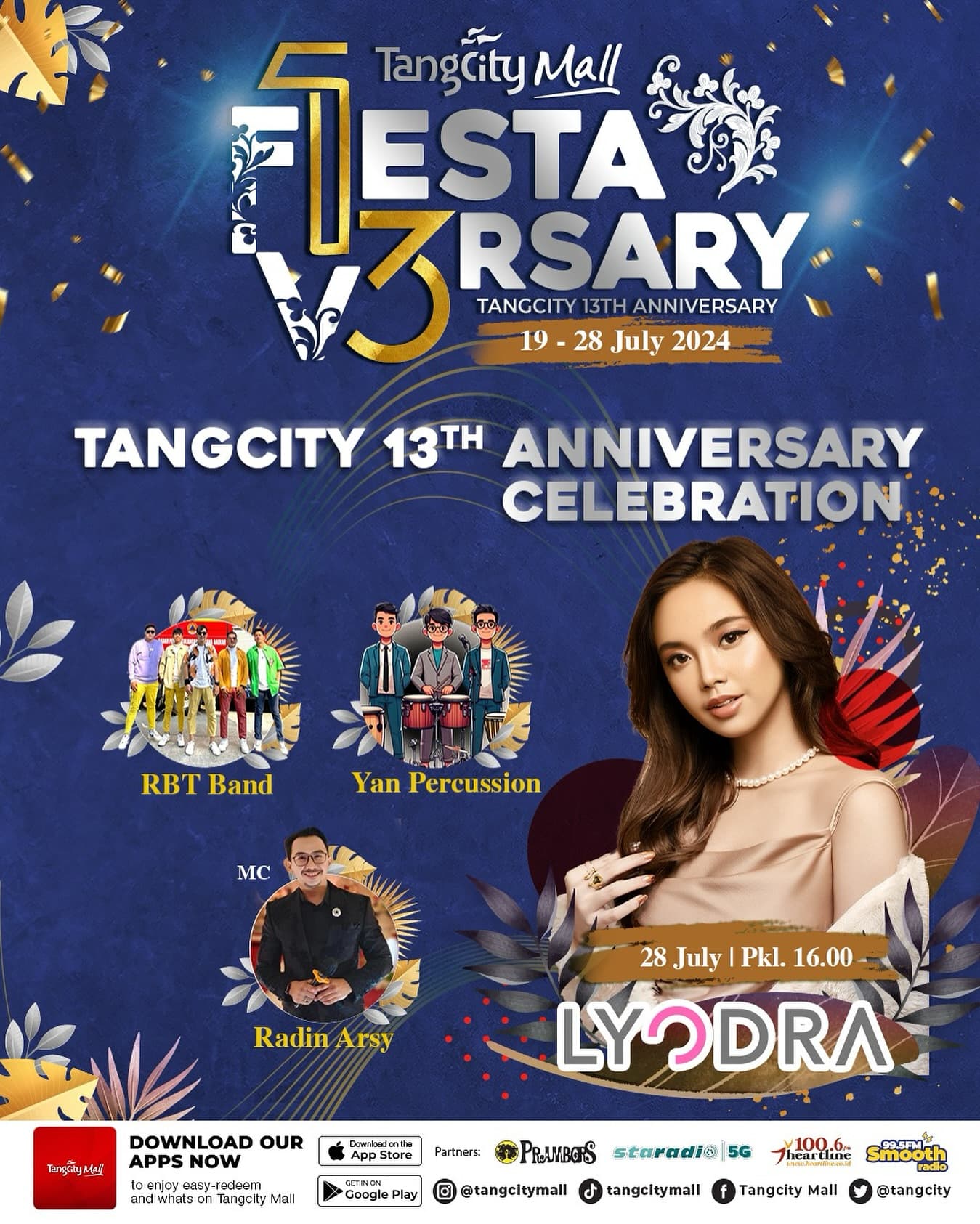 SAKSIKAN! Konser Gratis Lyodra di TangCity Mall pada 28 Juli 2024, Simak Detil Acara, Lokasi dan Waktunya di Sini