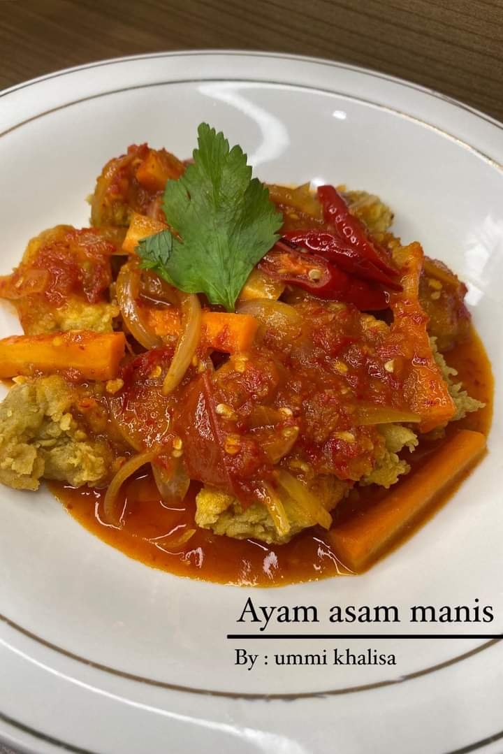 Nikmatnya Sajian Ayam Asam Manis, Resep Bagi yang Bosan Menu Itu Saja, Mudah Dilakukan di Rumah