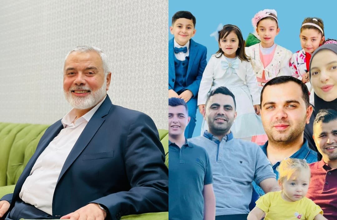 Biadab! Sebelum Jadi Sasaran Utama Israel, Zionis Telah Lebih Dulu Habisi Nyawa Anak dan Cucu Ismail Haniyeh