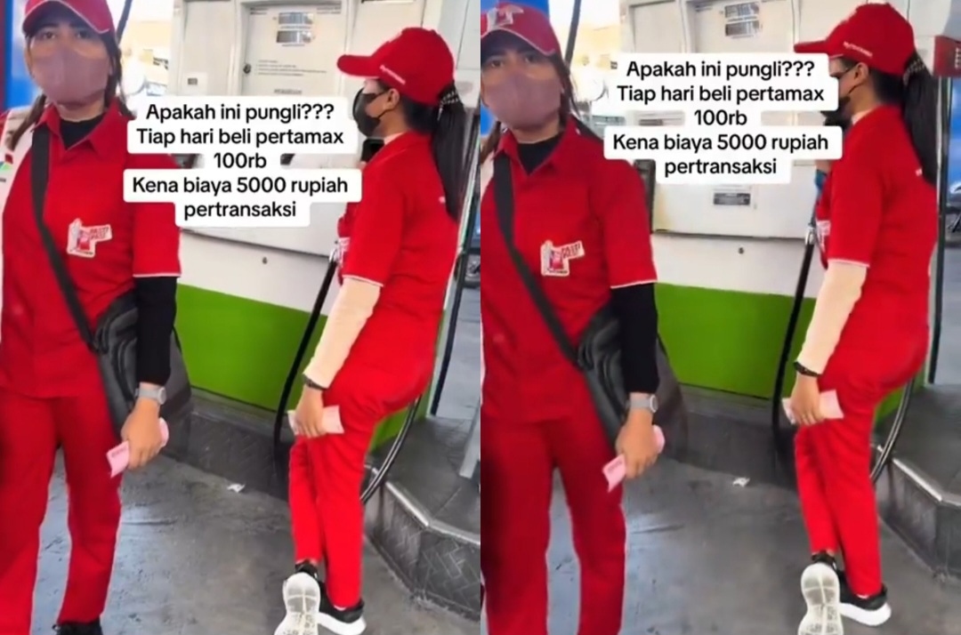 Viral, Pegawai SPBU Minta Biaya Admin Saat Isikan Bensin, Customer Harus Bayar 5 Ribu Per Transaksi