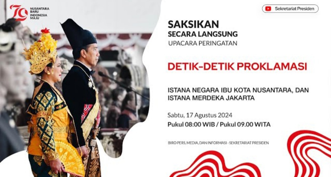 Link Streaming Upacara HUT Kemerdekaan RI 17 Agustus di IKN