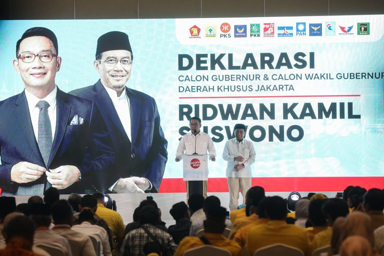 Ridwan Kamil Borong 12 Partai, Anies Baswedan dan PDIP Mati Kutu di Pilkada DKI Jakarta 2024, Berikut Daftar Partai Pengusung RK-Suswono
