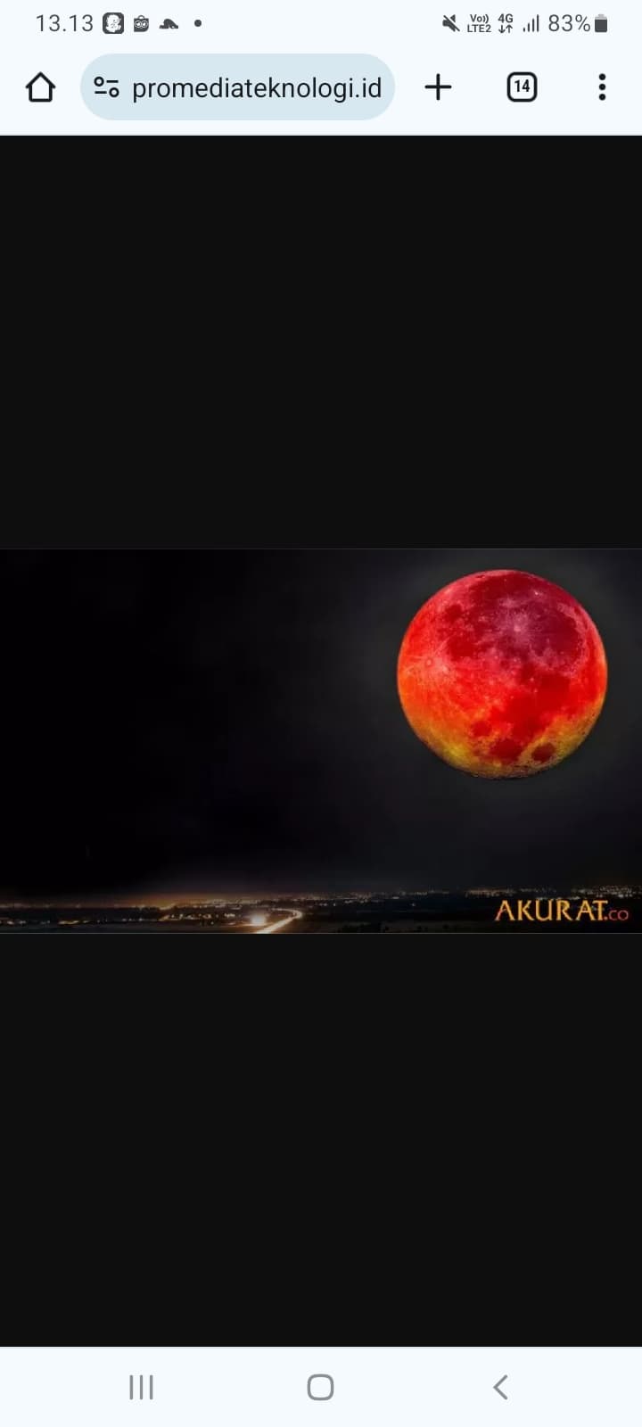 Jangan Lewatkan Malam Ini Fenomena Supermoon Blue 19 Agustus 2024, Purnama Terbesar dan Paling Terang