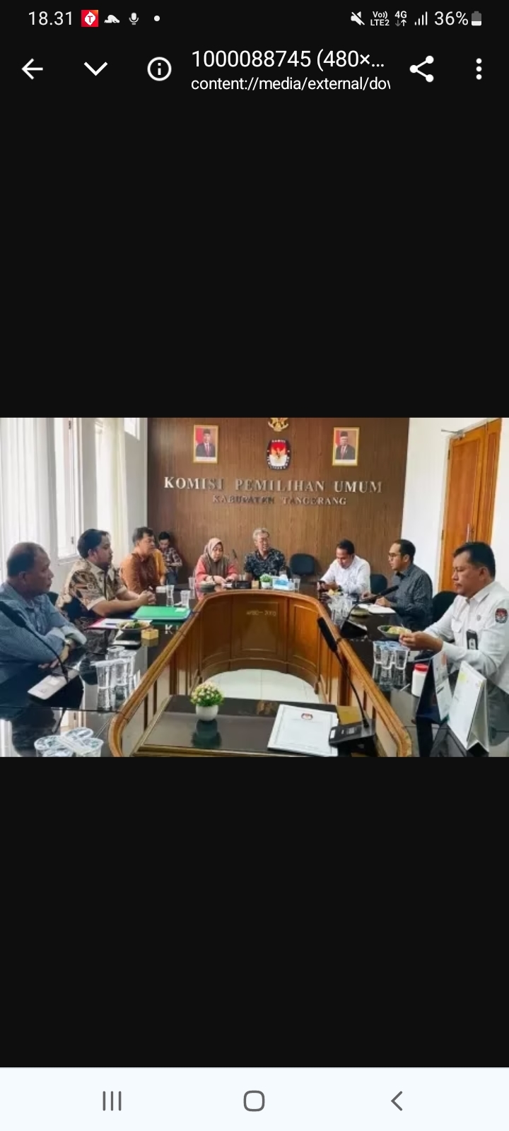 Pilkada Tangerang 2024, Tim Maesyal-Intan Silaturahmi dengan KPU, Memastikan Kelengkapan Semua Berkas Pendaftaran