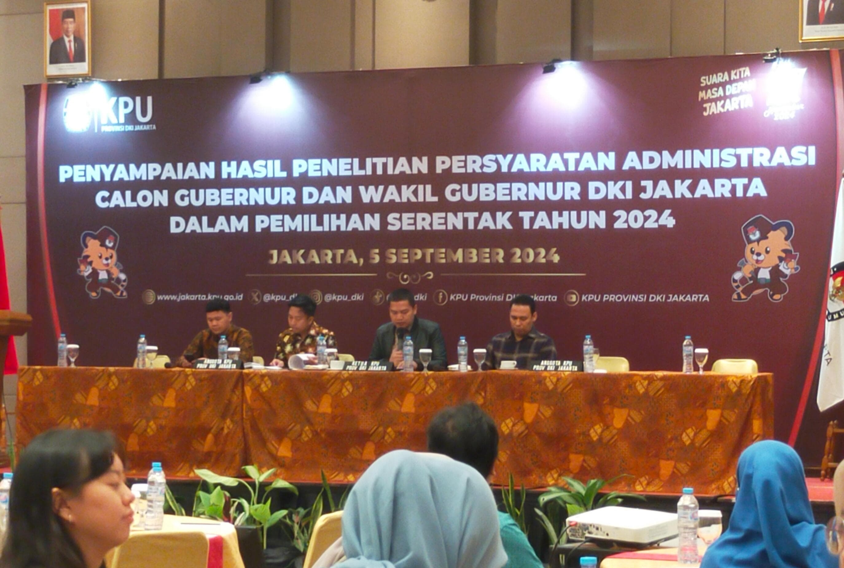 3 Paslon Pilkada DKI Belum Penuhi Syarat Administrasi, KPU DKI Hanya Beri Waktu 3 Hari Perbaikan