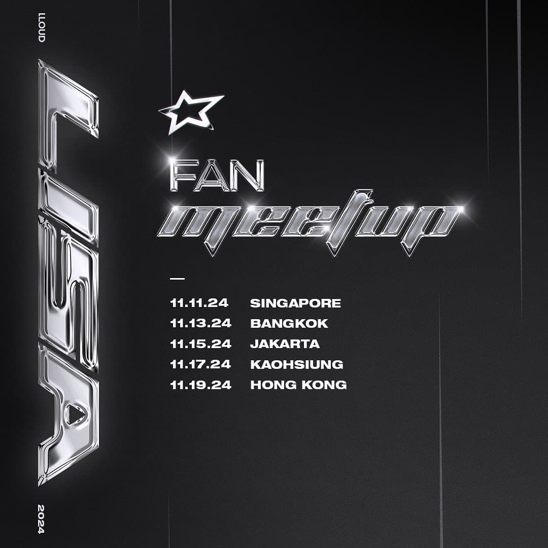 HOREE! Lisa BLACKPINK Bakal Gelar Fan Meetup di Jakarta pada November 2024, Pantau Terus Info Lanjutannya di Sini