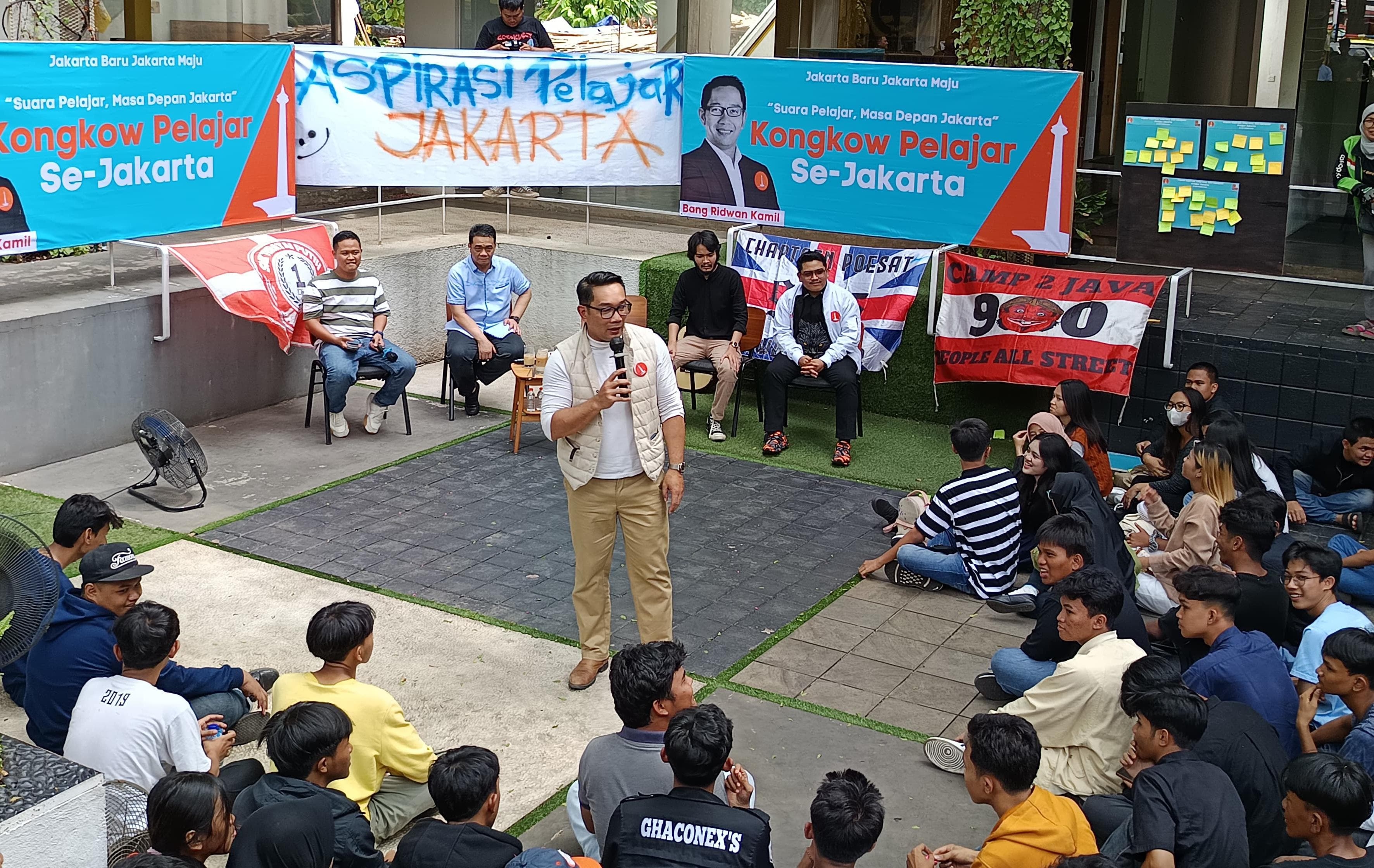 Ridwan Kamil Janji Bakal Gratiskan Biaya Pelajar Jakarta Buat Nonton Persija di Stadion, Begini Syaratnya