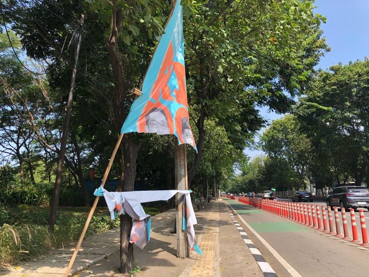 Spanduk dan Poster Ridwan Kamil - Suswono di Jaktim dan Jakut Banyak yang Dirusak, Jubir RIDO: Kami Akan Terus Hadirkan Pilkada Riang Gembira