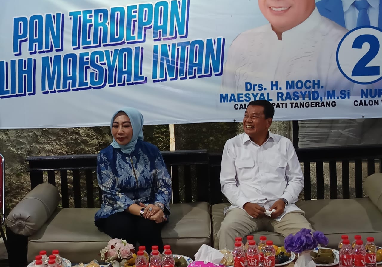 DPD PAN Kabupaten Tangerang Yakin Pasangan Maesyal-Intan Bisa Raih Kemenangan hingga 80 Persen Suara