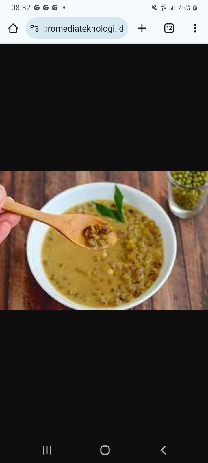 Resep Bubur Kacang Ijo yang Lembut, Empuk dan Tidak Keras, Cocok Menu Sarapan di Rumah