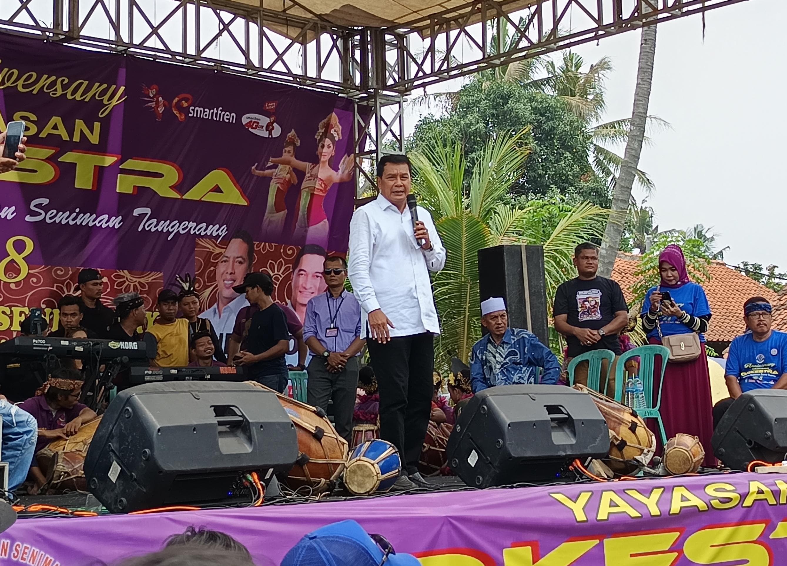 Seniman Orkestra Ciptakan Tarian Cipta Gemilang, Maesyal Rasyid Harap Bisa Bikin Tangerang Semakin Gemilang